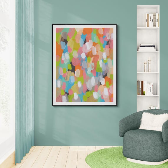 Printable Abstract Art Print: Modern Wall Decor (Digital Download)