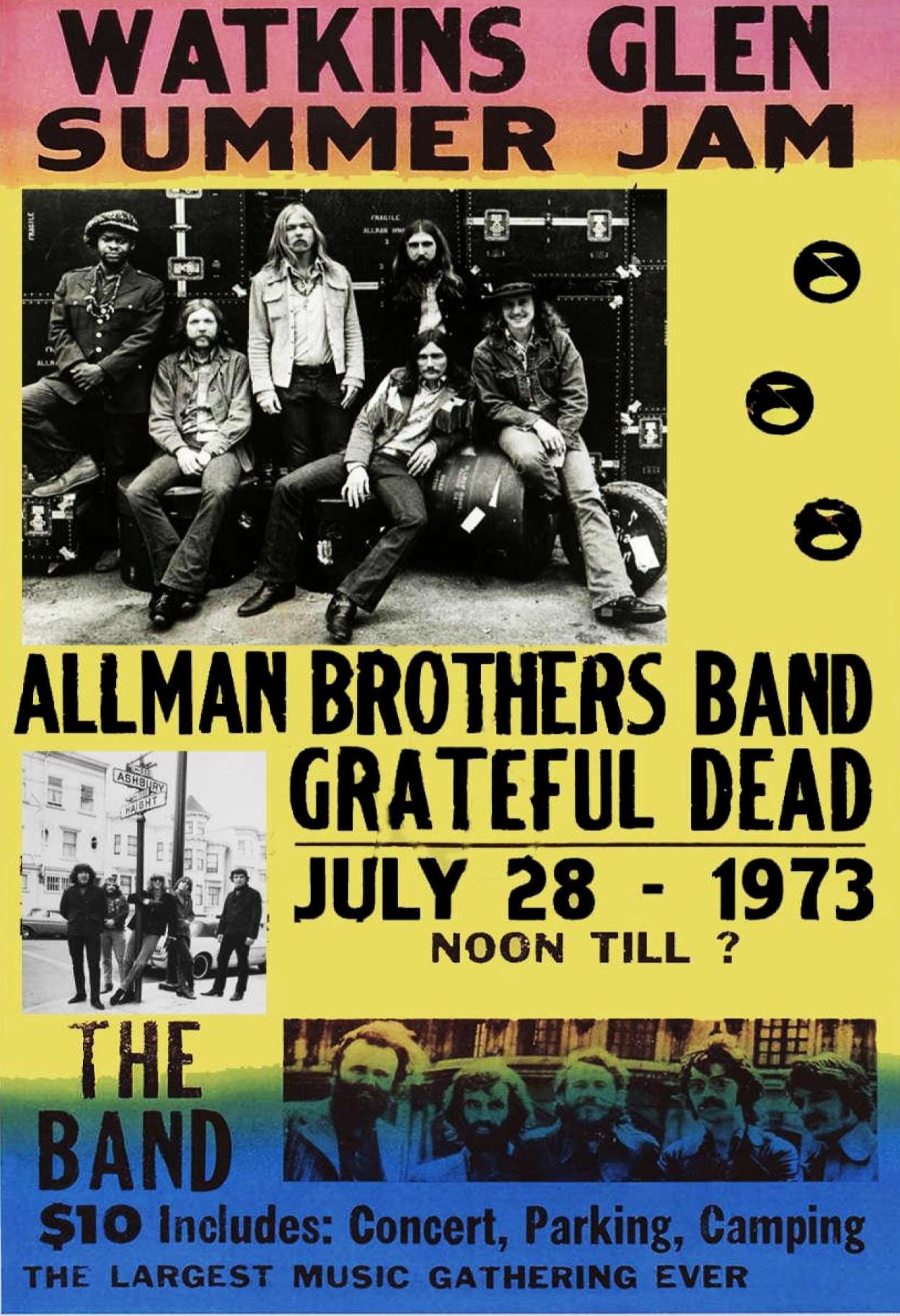 Allman Brothers Concert Poster - Etsy