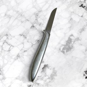 Vintage MCM Gerber Pixie Chrome Handle Paring Knife Steel Blade Made in USA