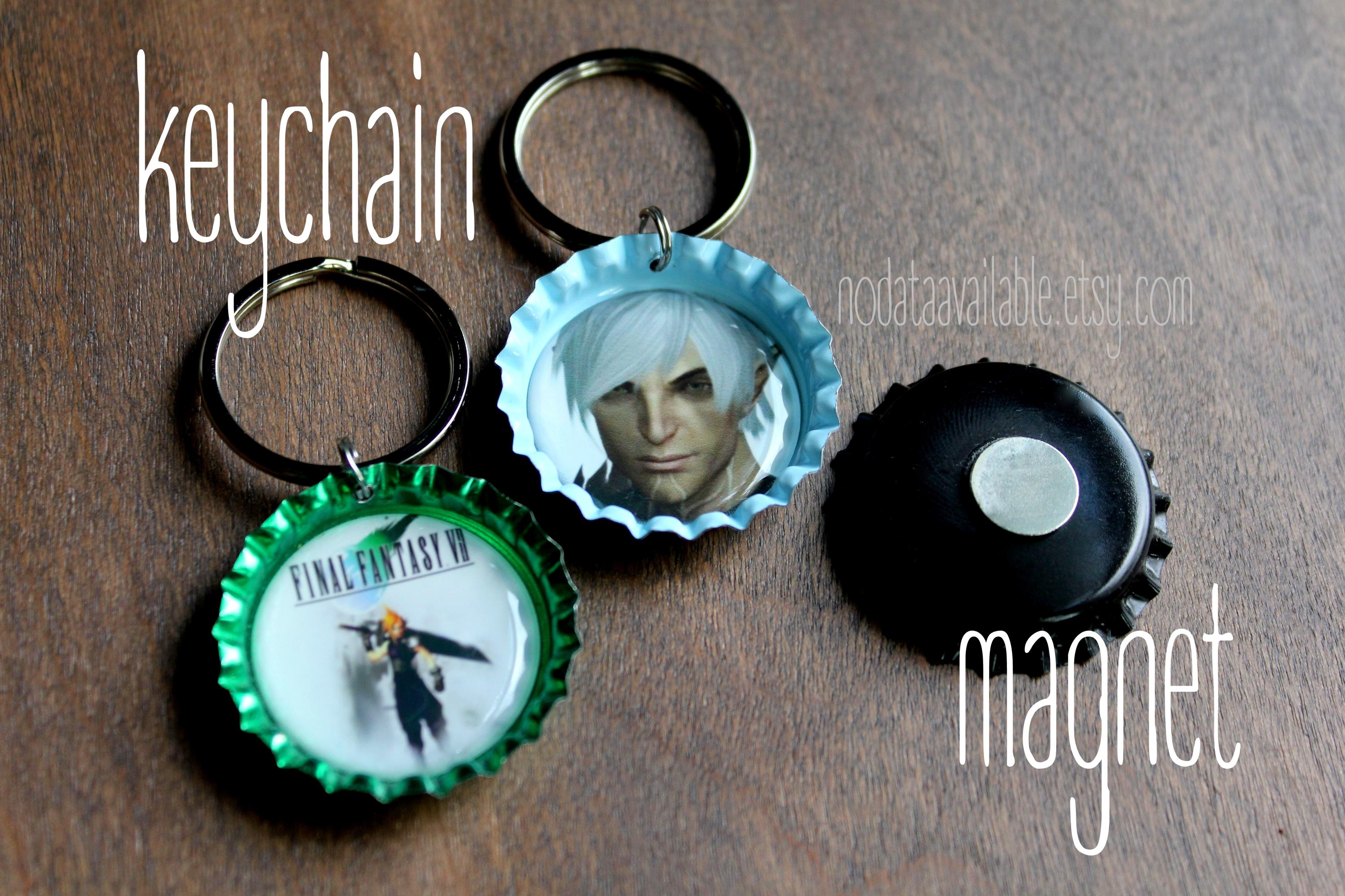 Video Game Keychain • 1 Inch Round Image in Bottlecap • Choose Your ...
