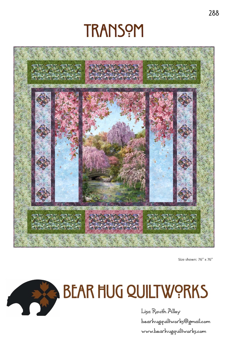 Transom Quilt Pattern image 1