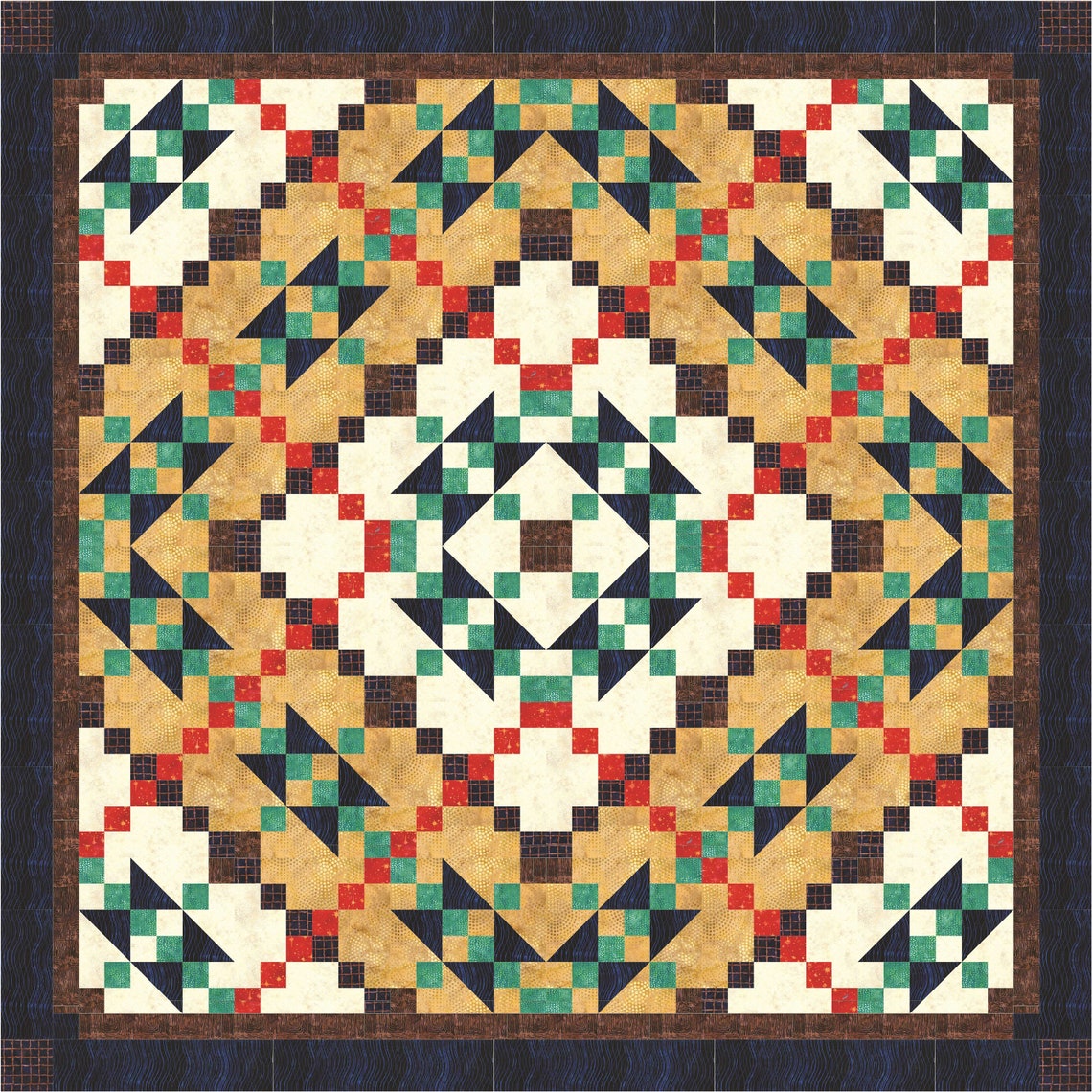 Argyle Quilt Pattern Etsy