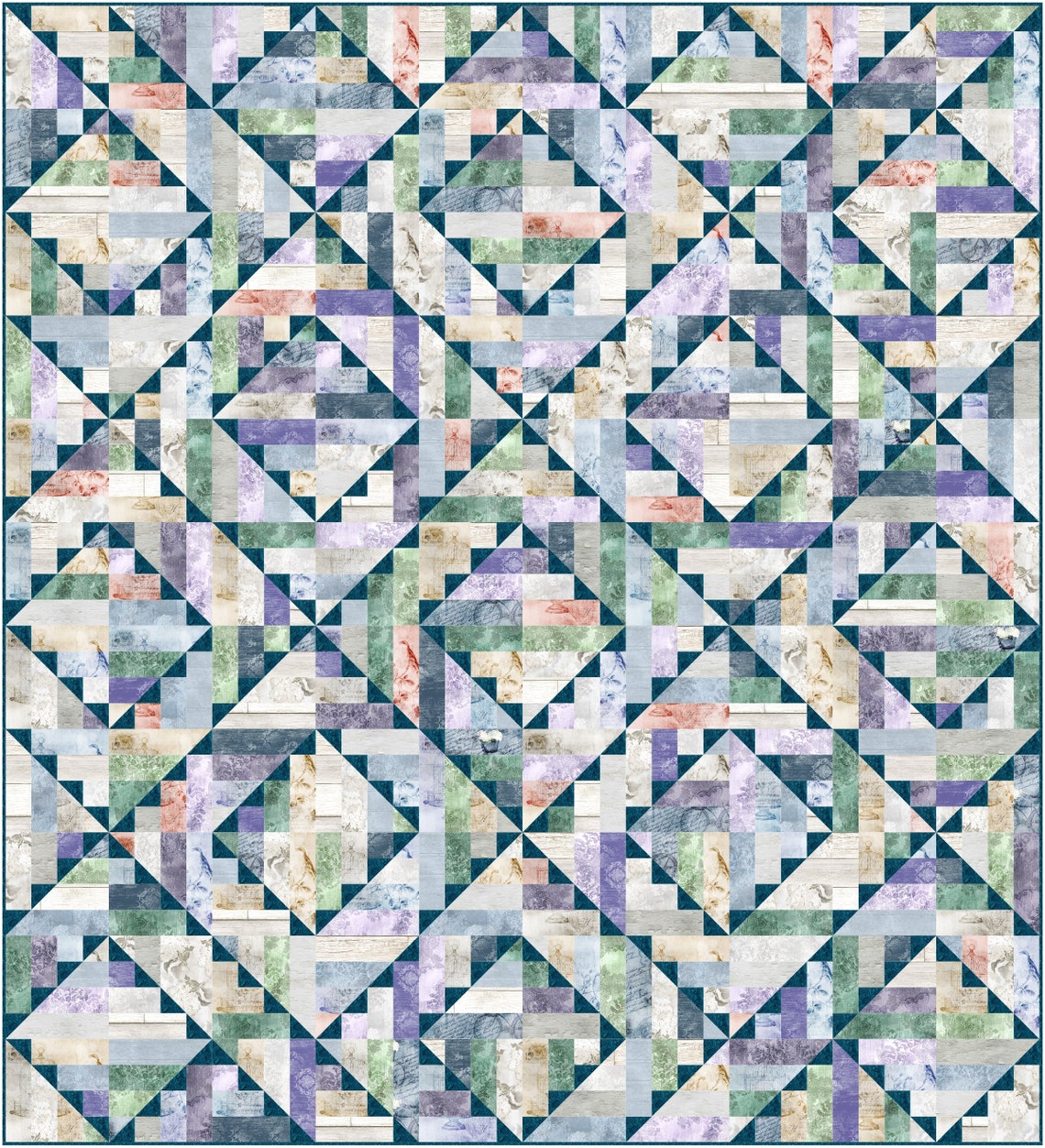 Driftwood Quilt Pattern Etsy