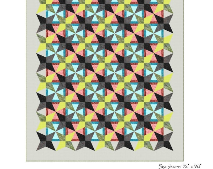 Eclipse Quilt Pattern Etsy