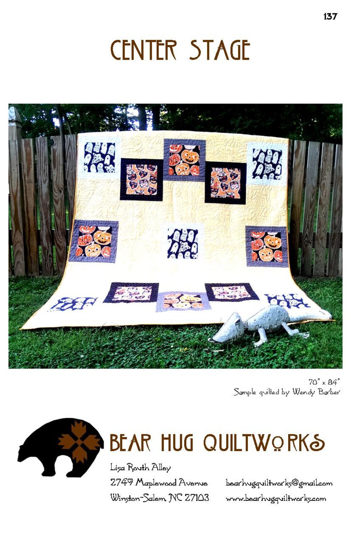 Center Stage Quilt Pattern Etsy