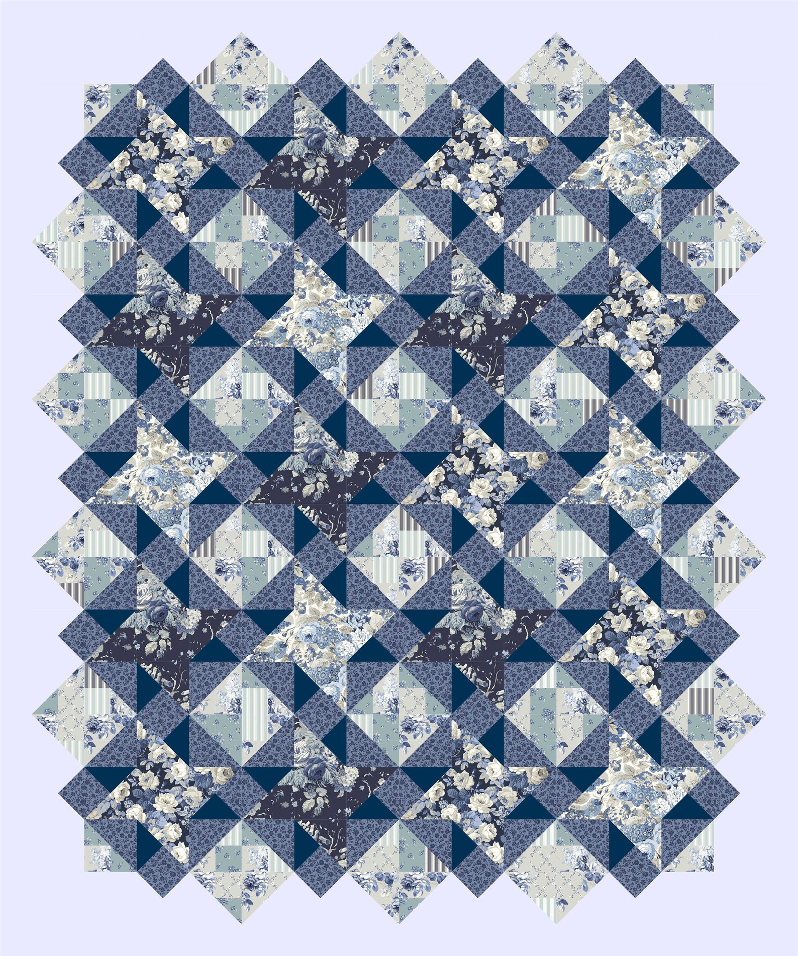 Stargazer Quilt Pattern Etsy