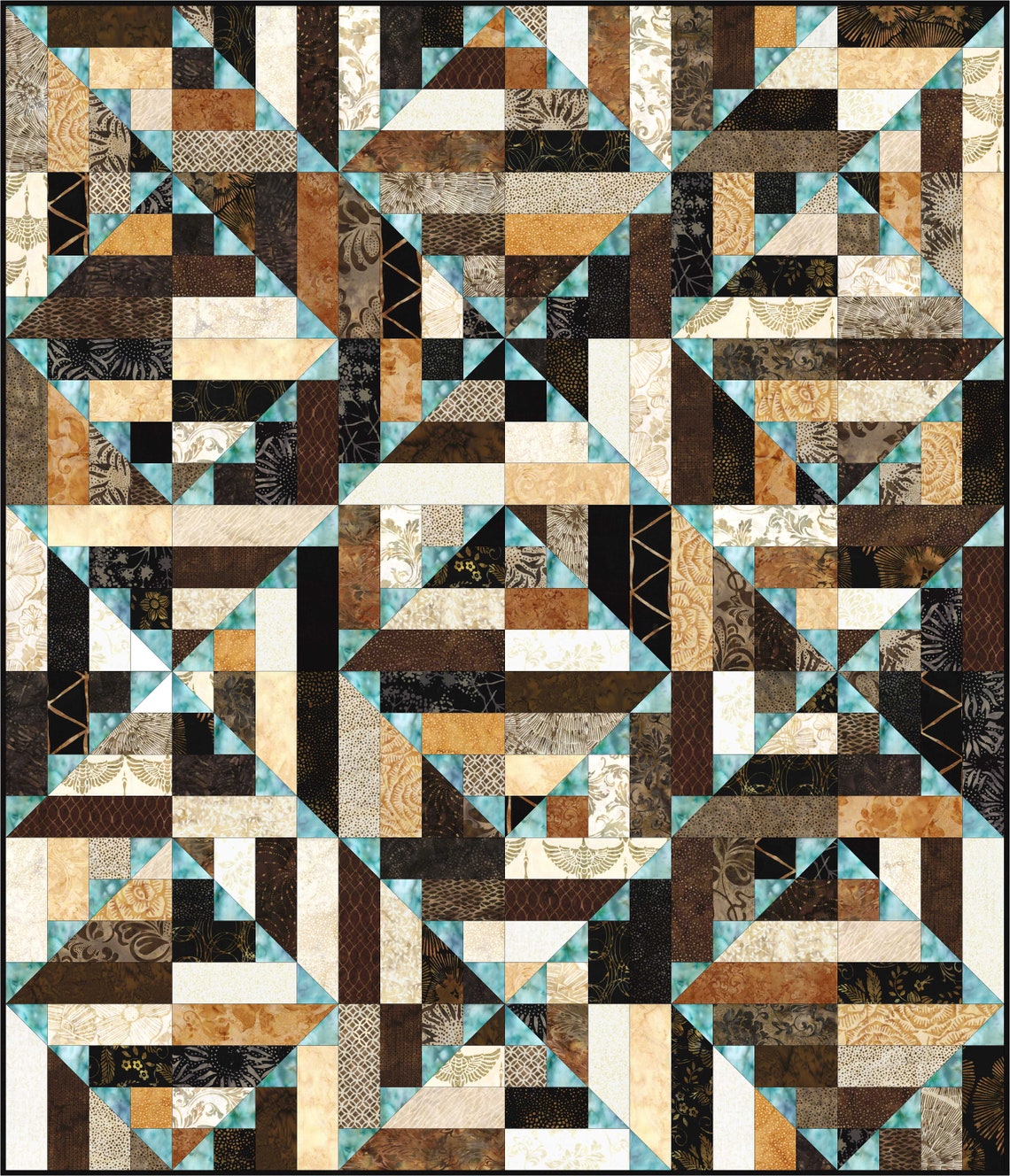 Driftwood Quilt Pattern Etsy