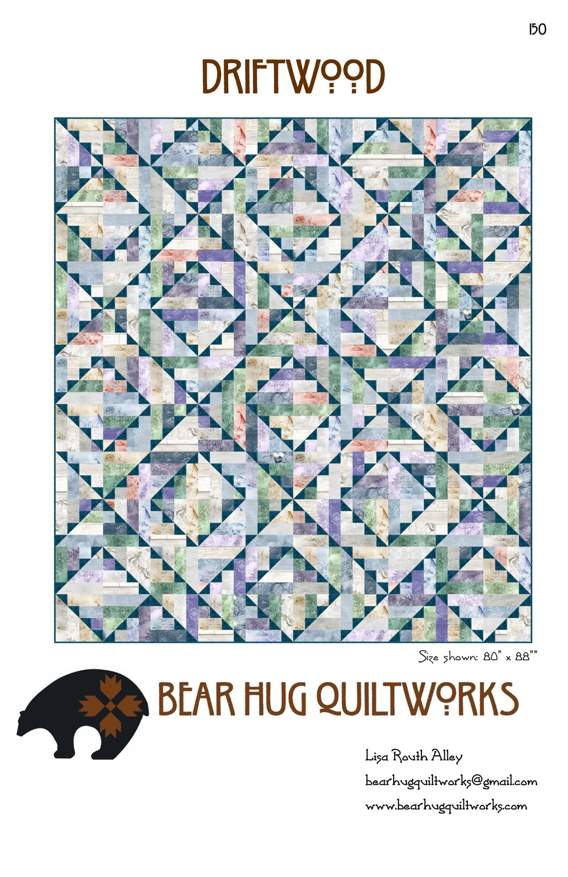 Driftwood Quilt Pattern Etsy