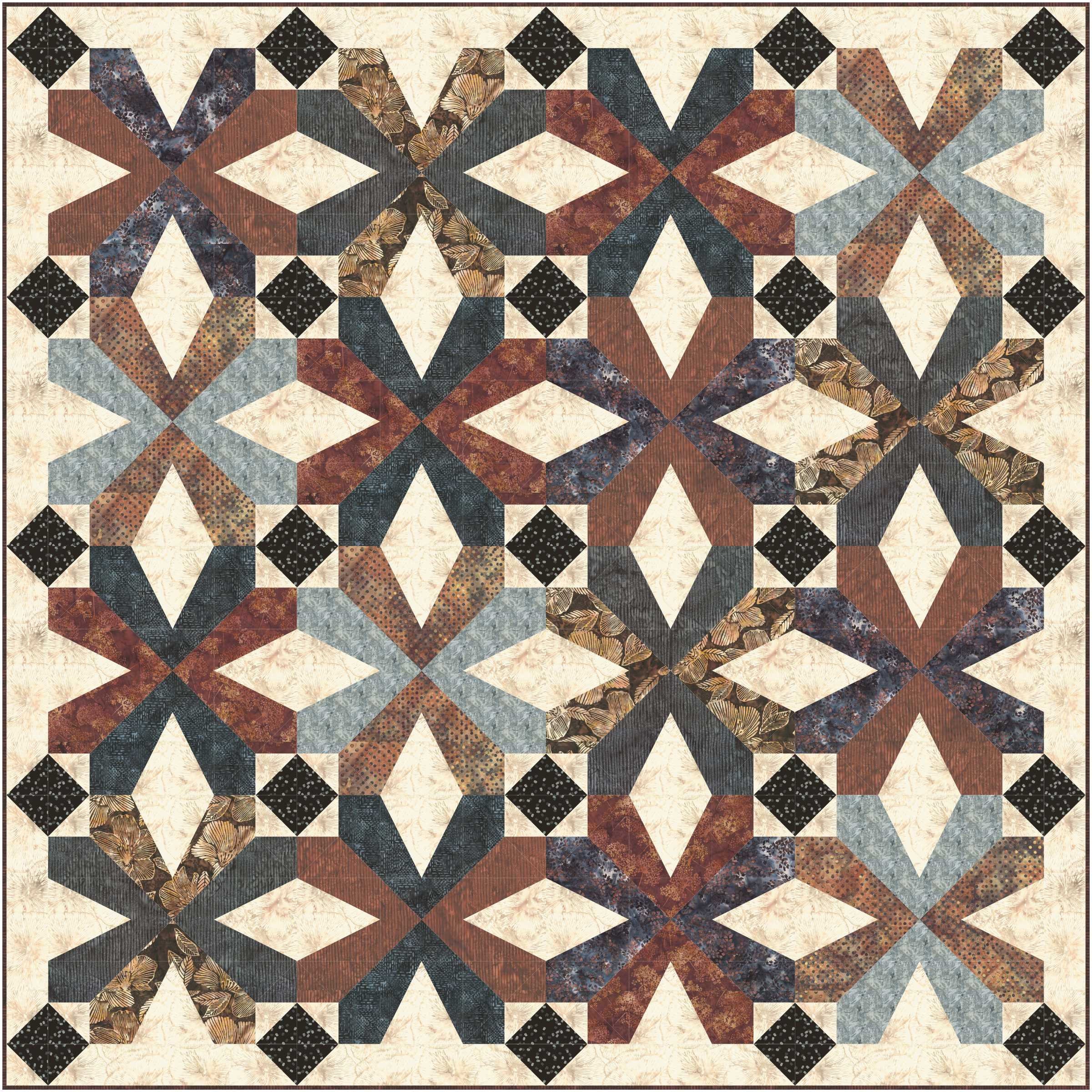 Geodetic Quilt Pattern - Etsy