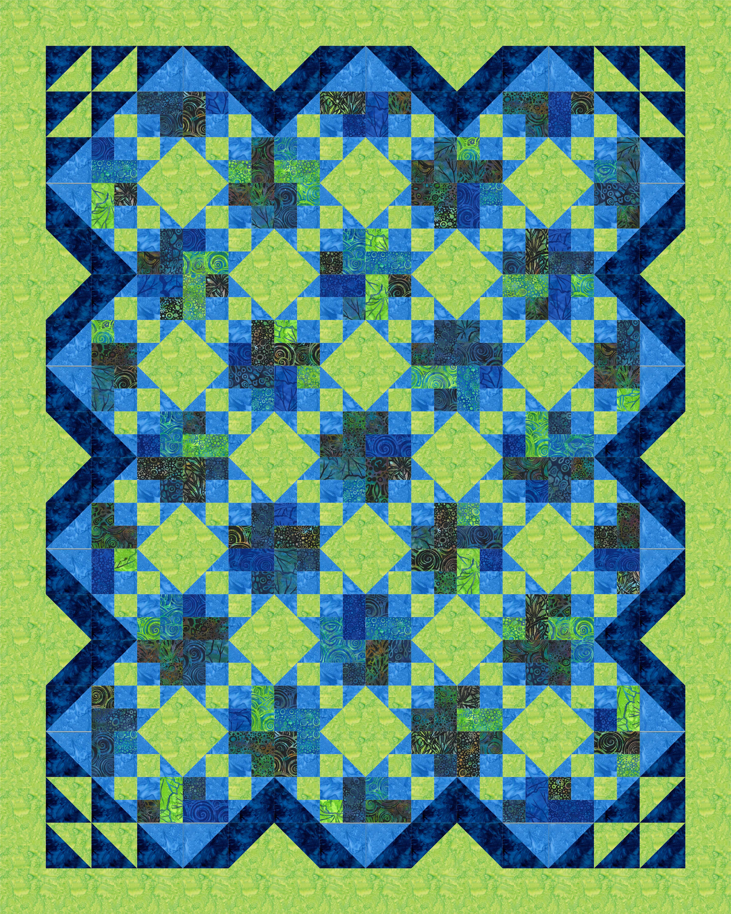 Brownstone Quilt Pattern - Etsy
