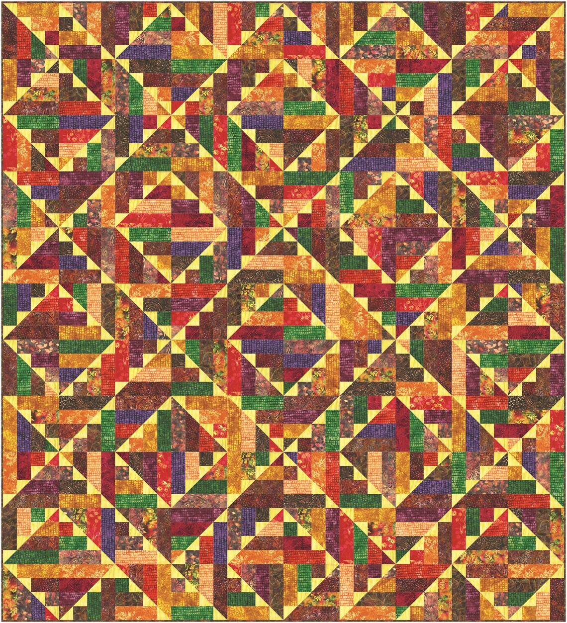 Driftwood Quilt Pattern Etsy