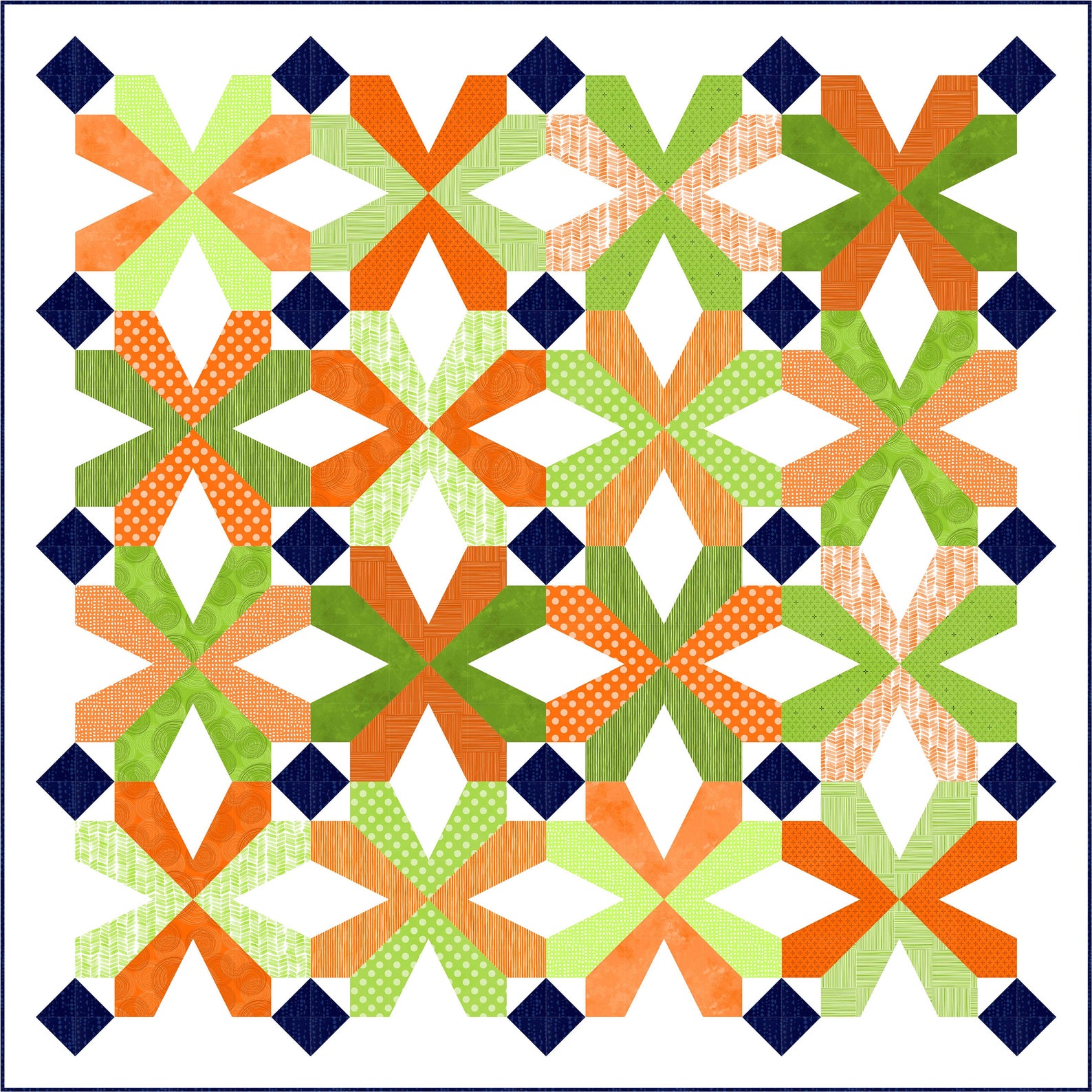 Geodetic Quilt Pattern - Etsy