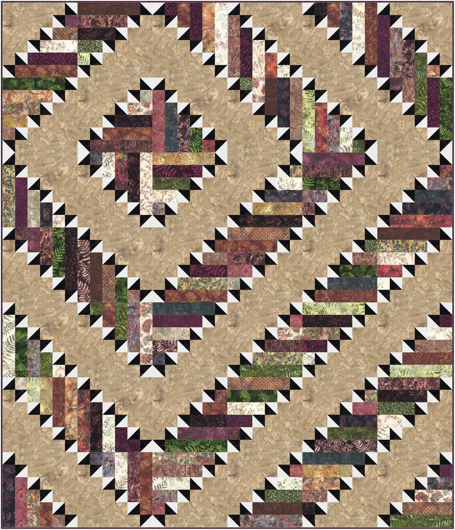 Tumbleweed Quilt Pattern Etsy
