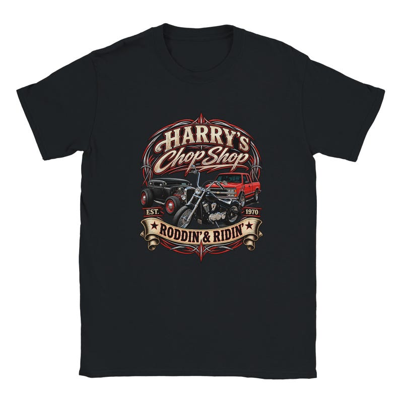 Camiseta clásica unisex de cuello redondo / Gildan® 64000 Negra imagen 1