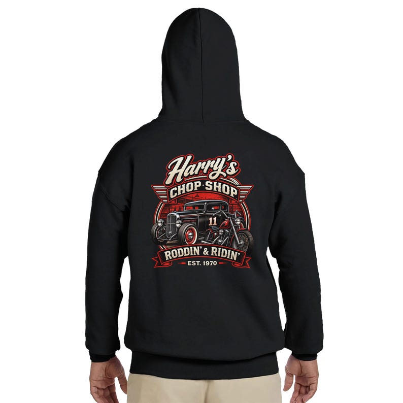 Klassischer Unisex-Pullover-Hoodie | Gildan® 18500 Bild 6
