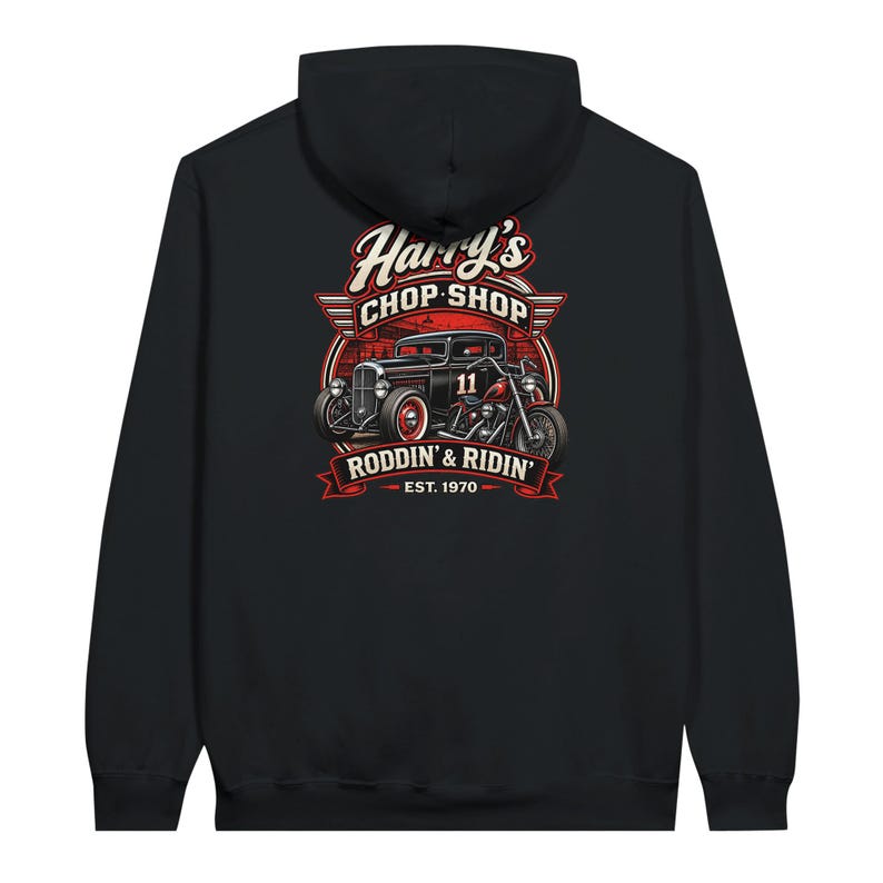 Klassischer Unisex-Pullover-Hoodie | Gildan® 18500 Bild 3