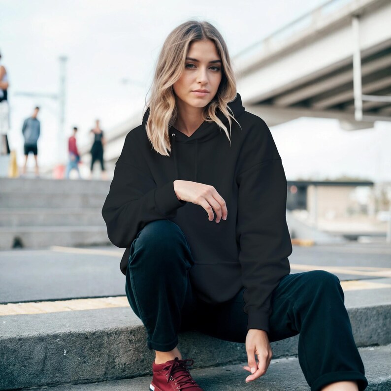 Sudadera con capucha unisex clásica / Gildan® 18500 imagen 6