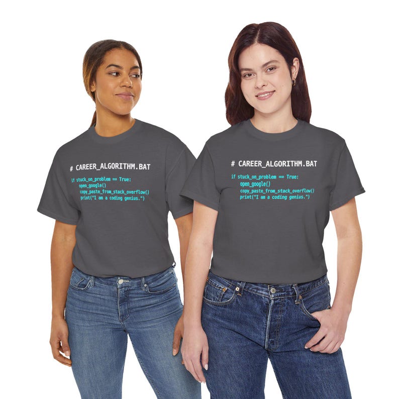 Funny Python Coding T-Shirt, Software Engineer Gift, Stack Overflow Programmer Humor Tee, Computer Science Nerd Shirt, Coding Genius image 8