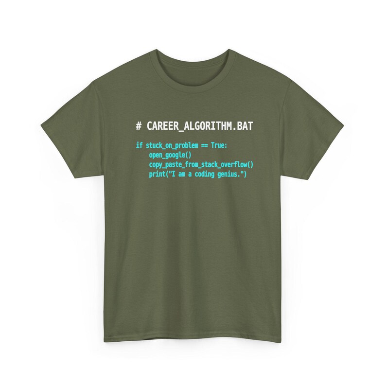 Funny Python Coding T-Shirt, Software Engineer Gift, Stack Overflow Programmer Humor Tee, Computer Science Nerd Shirt, Coding Genius image 15