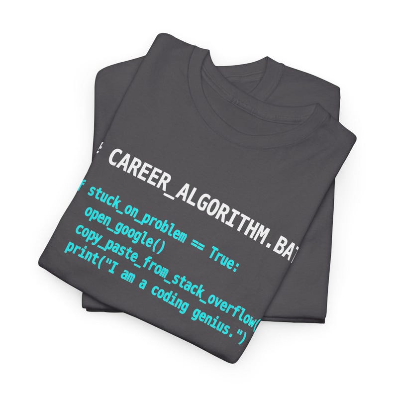 Funny Python Coding T-Shirt, Software Engineer Gift, Stack Overflow Programmer Humor Tee, Computer Science Nerd Shirt, Coding Genius image 12