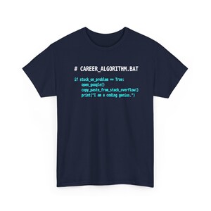 Funny Python Coding T-Shirt, Software Engineer Gift, Stack Overflow Programmer Humor Tee, Computer Science Nerd Shirt, Coding Genius image 18