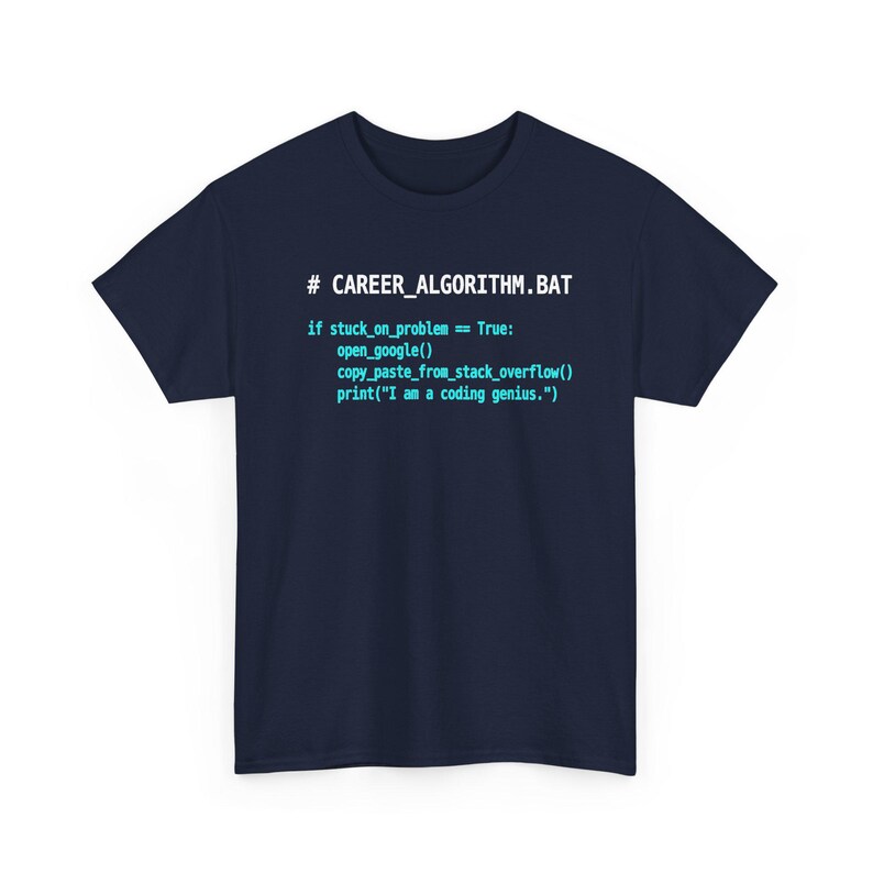 Funny Python Coding T-Shirt, Software Engineer Gift, Stack Overflow Programmer Humor Tee, Computer Science Nerd Shirt, Coding Genius image 18