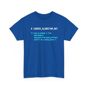 Funny Python Coding T-Shirt, Software Engineer Gift, Stack Overflow Programmer Humor Tee, Computer Science Nerd Shirt, Coding Genius image 17
