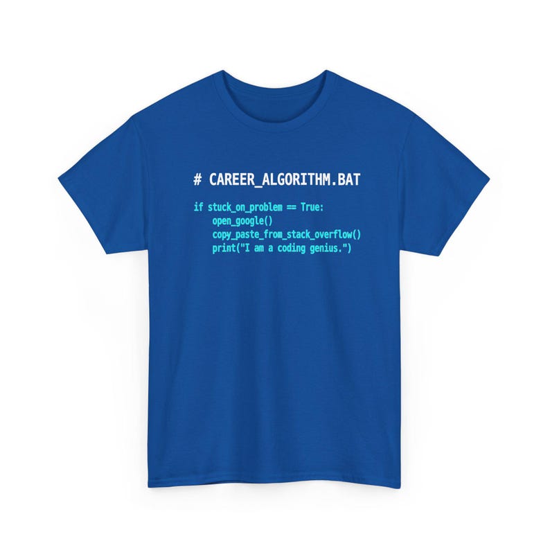 Funny Python Coding T-Shirt, Software Engineer Gift, Stack Overflow Programmer Humor Tee, Computer Science Nerd Shirt, Coding Genius image 17