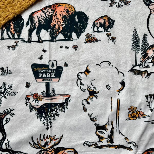Yellowstone Blanket Etsy