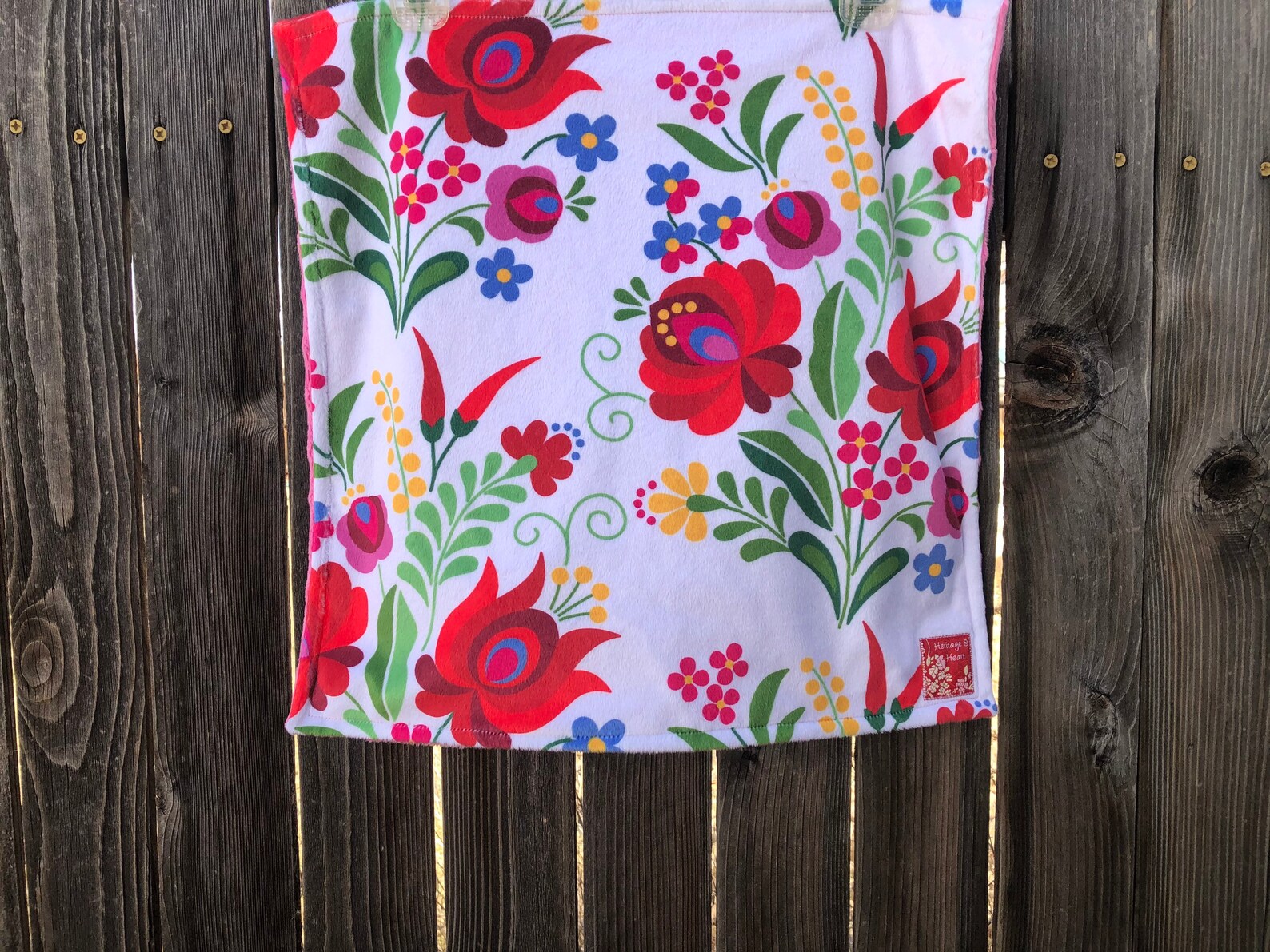 HUNGARIAN Minky Blanket or Lovey Hungary Floral Baby Blanket Etsy