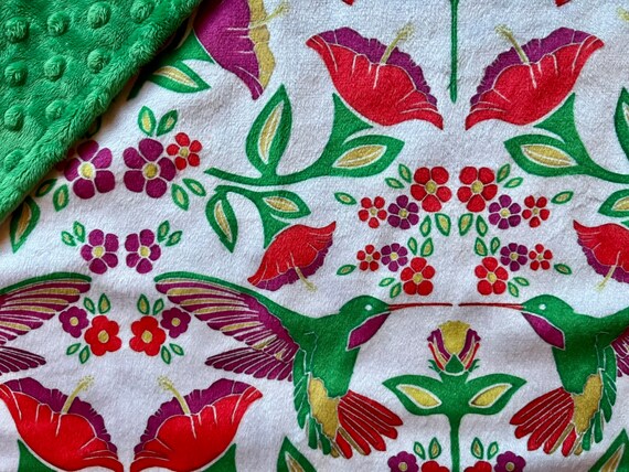 Hummingbird baby blanket new arrivals