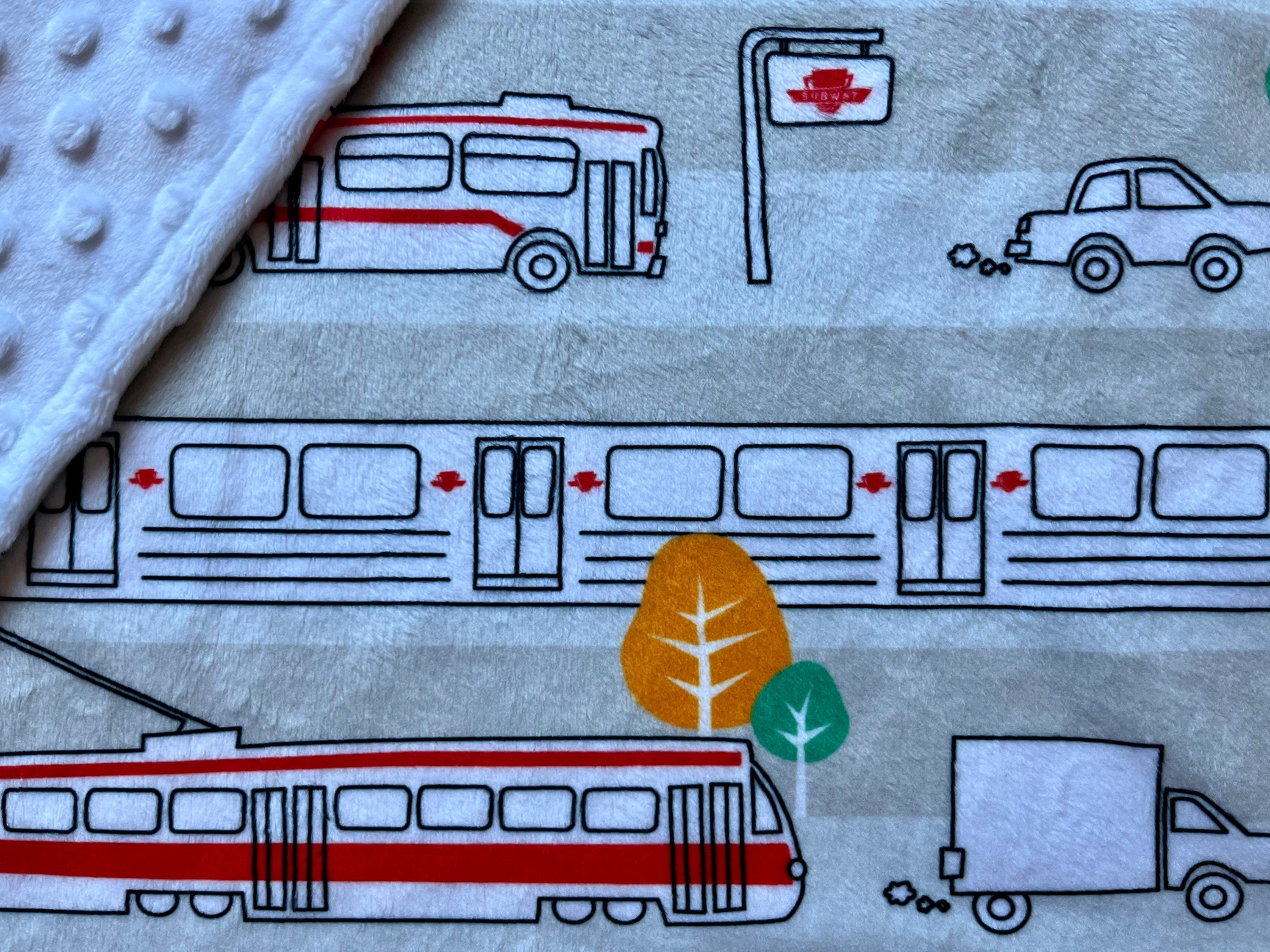 Subway Baby Blanket Etsy Canada
