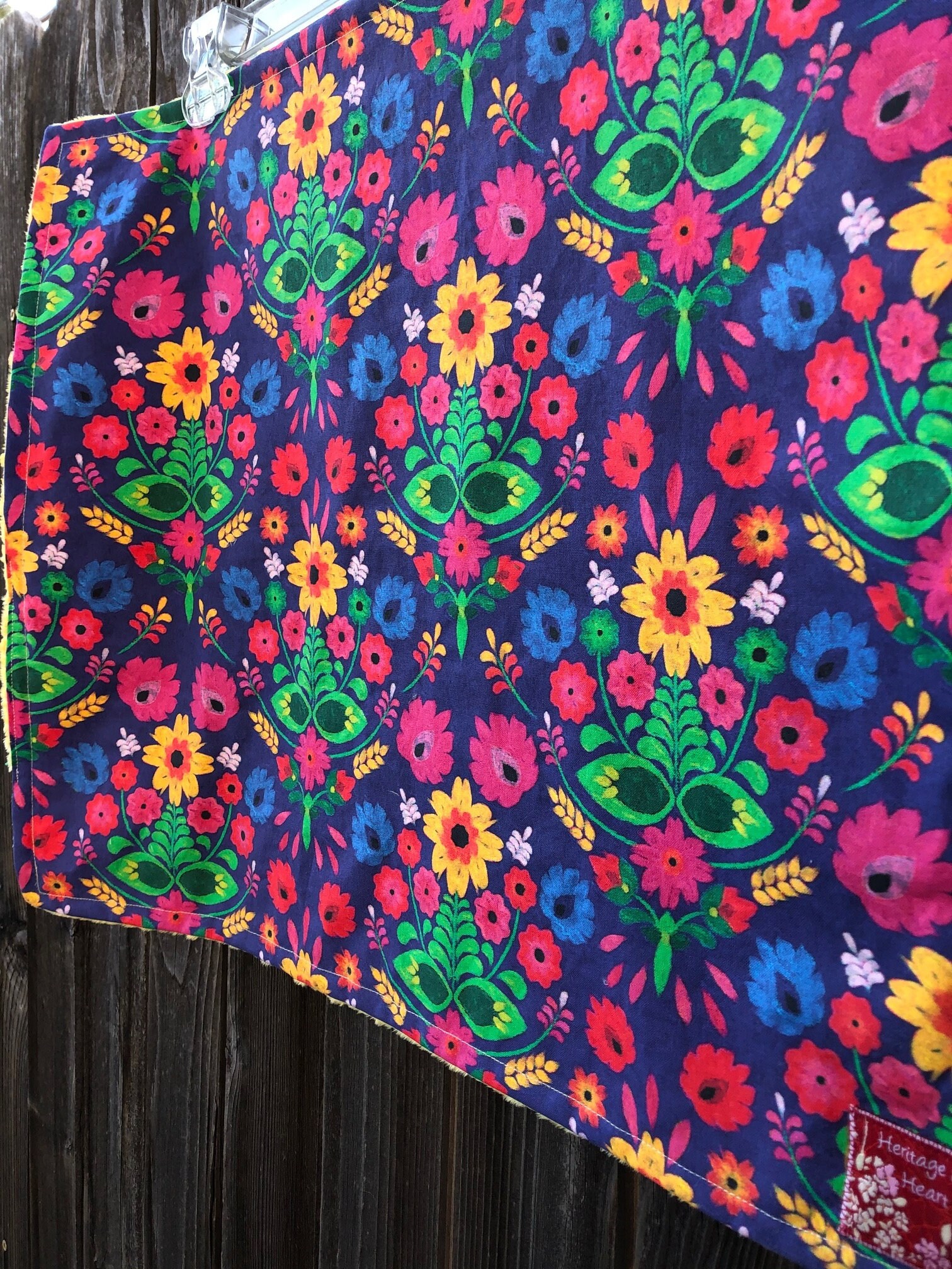 POLAND Minky Blanket or Lovey Polish Flowers Baby Blanket Etsy UK