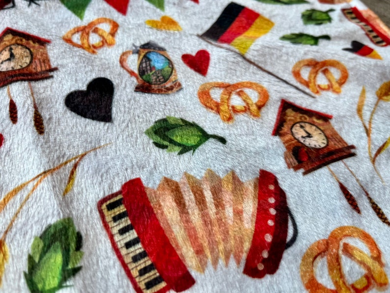GERMANY Minky Blanket or Lovey German Baby Blanket Minky Etsy