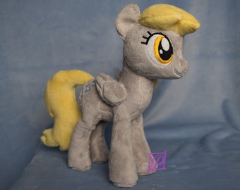 Derpy Hooves 7.5" Beanie - My Little Pony Plush - G4 - Made to Order