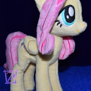 Fluttershy 7.5&quot; Beanie - My Little Pony Plush - G4 - Made To Order