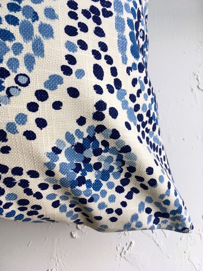 Blue Mosaic Floor Pillow Covers Extra Large Pillows 26x26 Etsy