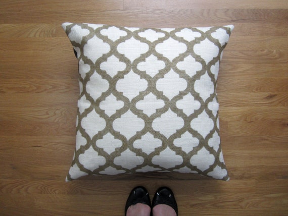 Gold Floor Pillow Cover Moroccan 24x24 Decorative Pillow Etsy
