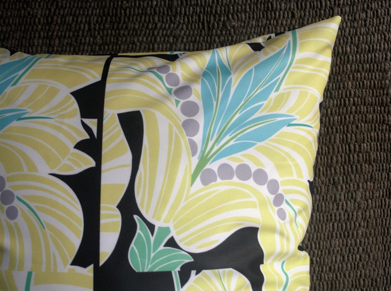 Retro Floor Pillow Cover 26x26 Black Decorative Pillow pet Etsy