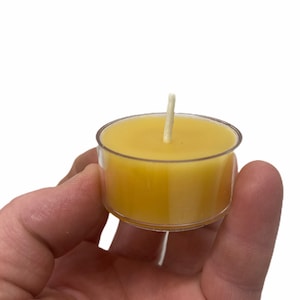 Bulk Beeswax Tealight Candles Pure Beeswax Candles from Beekeepers Hive image 9