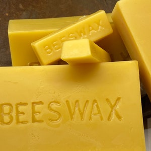 10lbs of Bulk Beeswax Blocks CLEAN