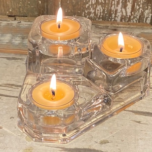 Bulk Beeswax Tealight Candles Pure Beeswax Candles from Beekeepers Hive image 5