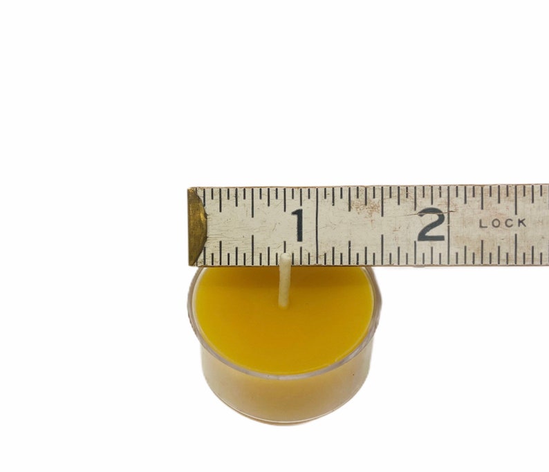 KlineHoneyBeeFarm Beeswax Tealight Candles - Thumbnail 2