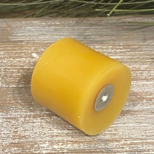 Beeswax Bulk Small Votive Candles Pure Beeswax Candles from Beekeepers Hive image 7