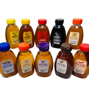 Raw Honey 1 lb. Pick 3 and SAVE!  Ohio Honey All Natural Lavender Berry Orange Wildflower