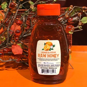 Orange Blossom Honey - Pure, Raw, All Natural