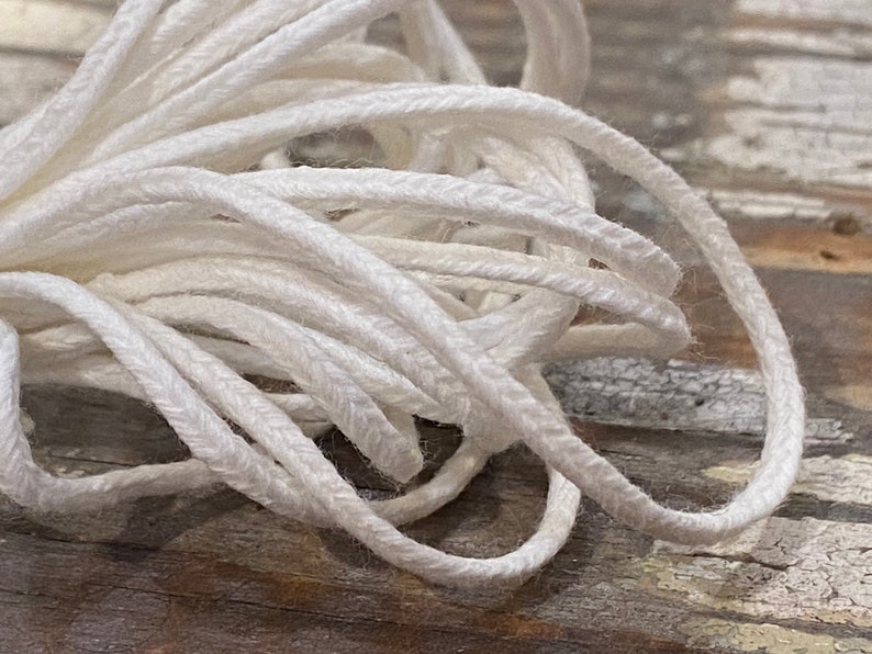 Beeswax Candle Making Wick Wicking Assorted Sizes Hand Dipped Etsy