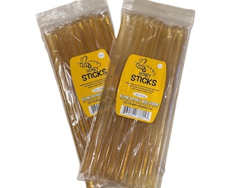 12 Ct Pure Wildflower Honey Stick All Natural Summer Honey  - 12 Sticks of Honey