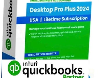 QuickBooks Desktop Pro Plus 2024 Lifetime License