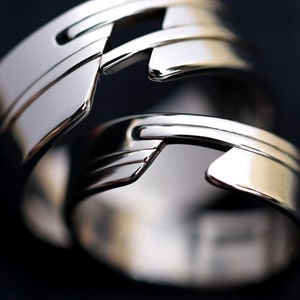 His & Her&#39;s &quot;APPROXI&quot; set muliple options available  (hypoallergenic- handmade) stainless steel his and hers ring set womens rings